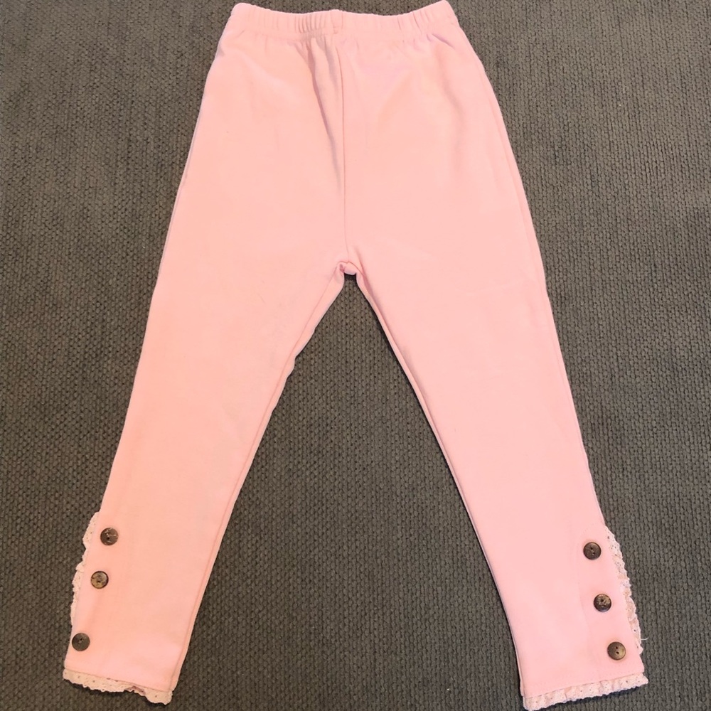 UBaby Pink Leggings, size 3-4
